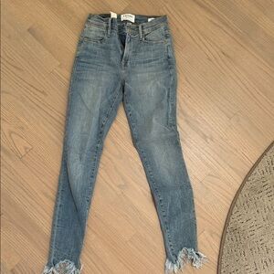 Frame Denim Women's Blue Skinny Jeans